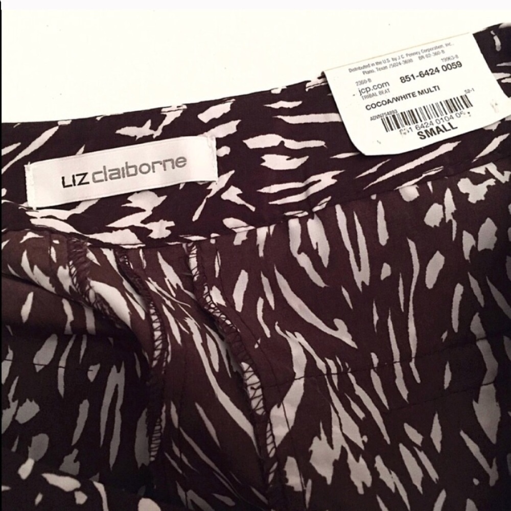 🆕 Liz Claiborne loose fit dressy capris pa… - Picture 4 of 8